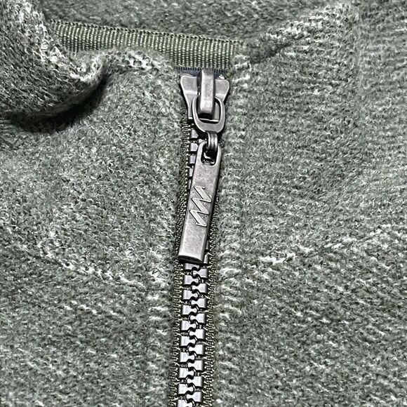 VTG Golf Sweater Womens Large Green 1/4 Zip Fleece Monterey Club Oregon Sunriver - Picture 2 of 11